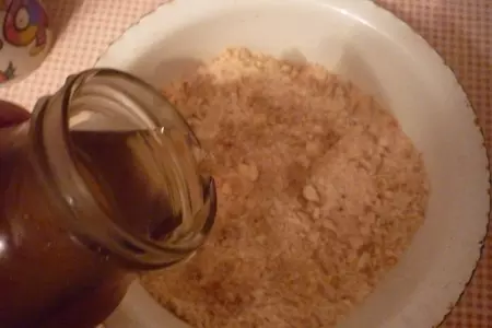 Чизкейк без выпечки с мятой и манго: шаг 1