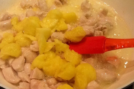 Каша из кус-куса с курицей и ананасом: шаг 5