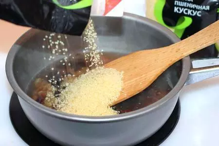 Кускус с гранатом: шаг 3