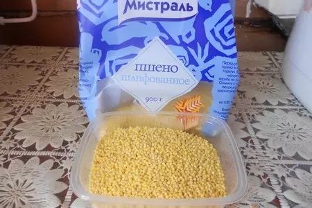Запечённая пшенная каша с тыквой: шаг 2