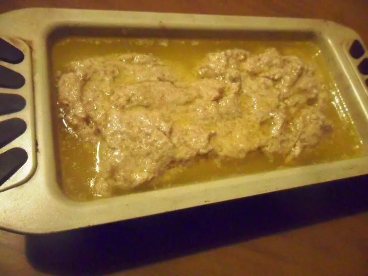 Buttery beer bread - пивной хлеб со сливочным маслом: шаг 4