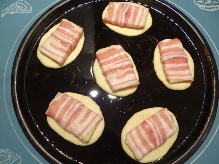 Булочки с картофелем и беконом: шаг 15