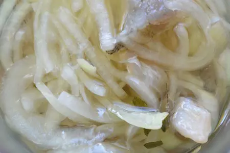Щука маринованная "вкусная": шаг 4
