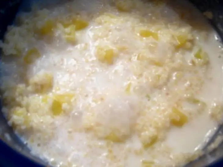 Каша из булгура с тыквой и яблоками: шаг 3