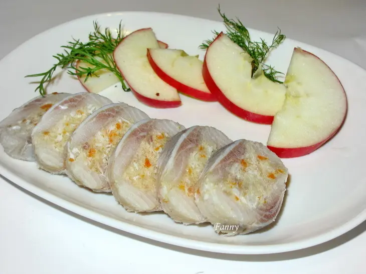 Рулетики из сельди с форшмаком: шаг 7