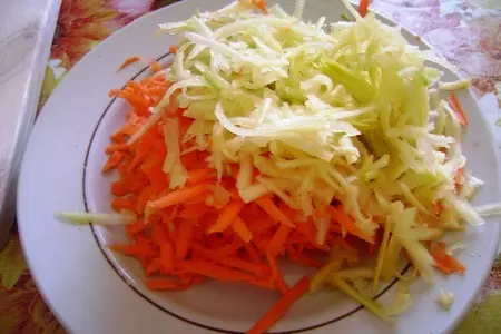 Салат из моркови и тыквы со сливочной заправкой.: шаг 3