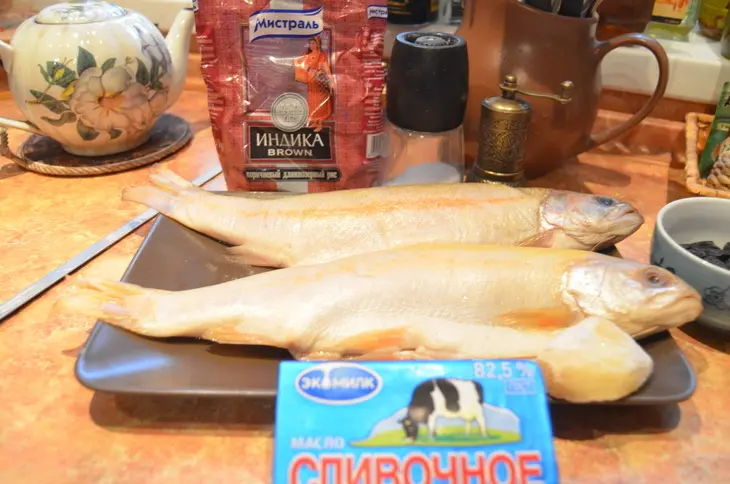 Кутап рыбный: шаг 1