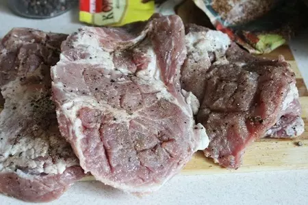 Свинина с карамелизированными яблоками: шаг 3