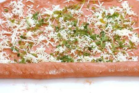 Закусочные пышки на томатном соке: шаг 10