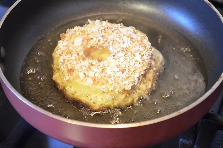 Яблочные кольца в злаковой корочке.: шаг 8