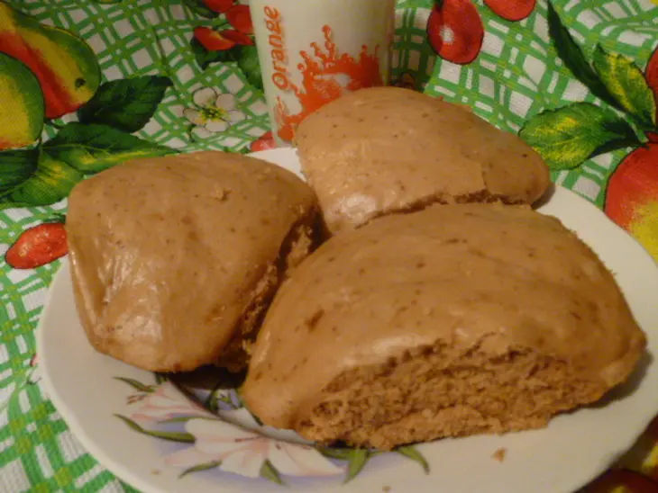 Медовые булочки с орехами на пару: шаг 13