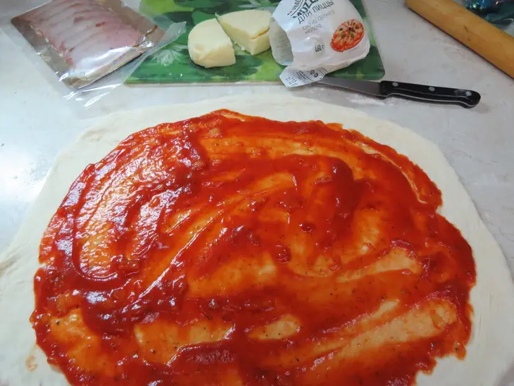 Закрытая пицца-вулкан «stromboli»: шаг 8