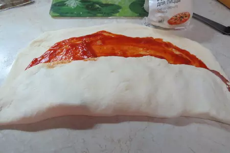 Закрытая пицца-вулкан «stromboli»: шаг 11