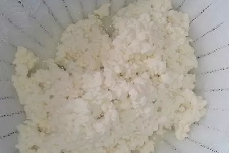 Домашний творог из магазинного молока: шаг 4
