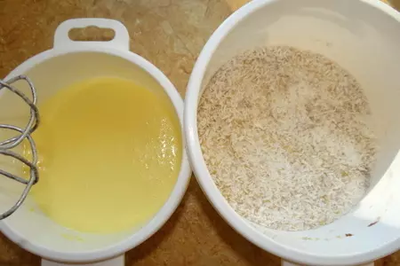Арабский сладкий пирог с корицей и кокосом: шаг 3