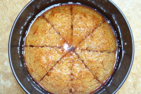 Арабский сладкий пирог с корицей и кокосом: шаг 8
