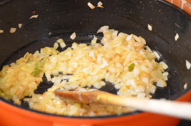 Борани с курицей и спаржевой фасолью по-армянски: шаг 4