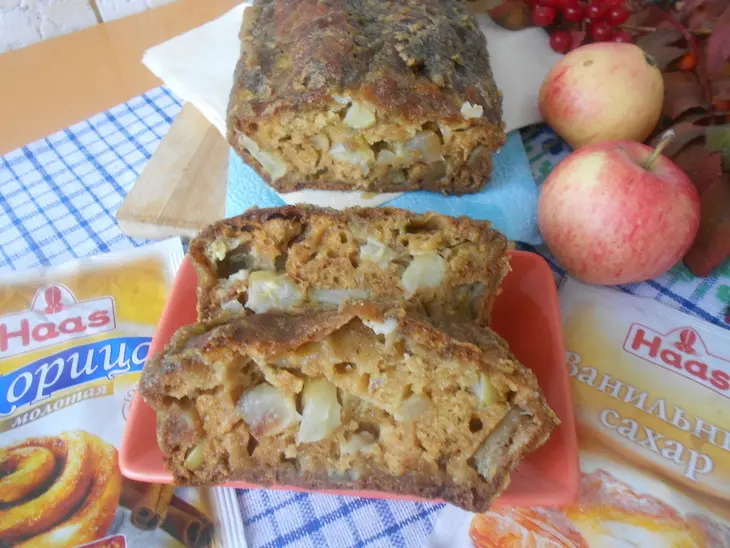 Яблочный кекс с крустильяном: шаг 9