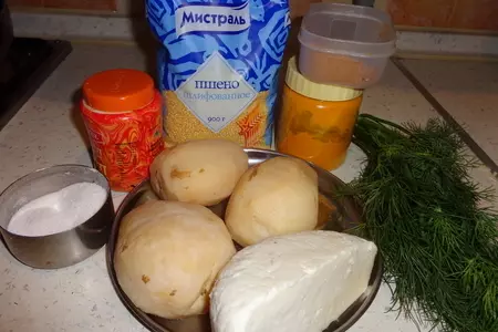 Пшенные шарики с индийским акцентом "солнечные": шаг 1