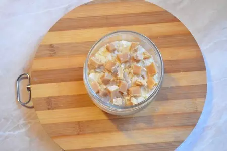 Быстрая рисовая каша с ирисками ( для микроволновой печи): шаг 3