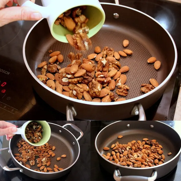 Овсяное печенье с изюмом и орехами: шаг 1