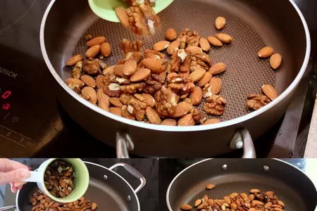 Овсяное печенье с изюмом и орехами: шаг 1