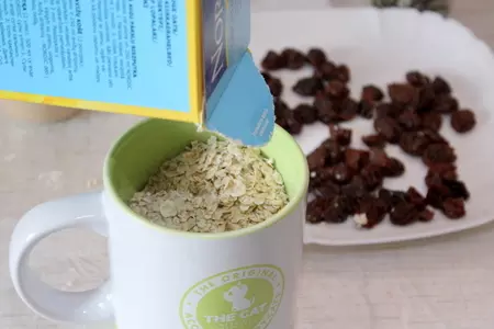 Овсяное печенье с изюмом и орехами: шаг 5