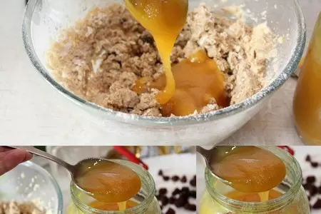 Овсяное печенье с изюмом и орехами: шаг 6