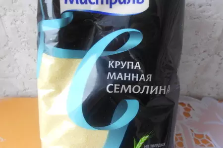 Вишневый мусс с семолина и  лимоном: шаг 1