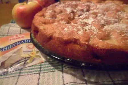 Шарлотка я яблоками, грушами и сливами на перепелином яйце "осенний поцелуй": шаг 5