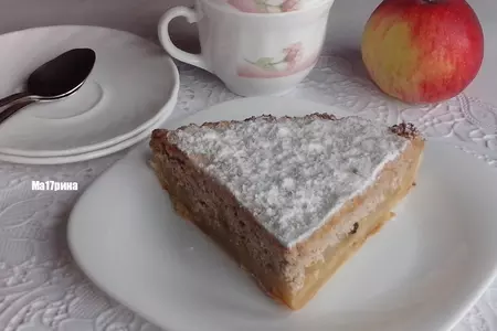 Творожной пирог с яблоками: шаг 13