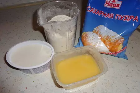 Нежный пирог с бананом и манго: шаг 1
