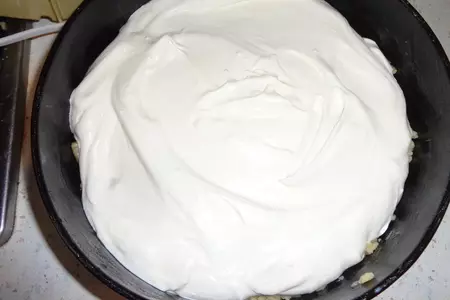 Нежный пирог с бананом и манго: шаг 8