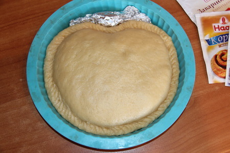 Пирог из песочного теста с яблоками и заварным кремом: шаг 9