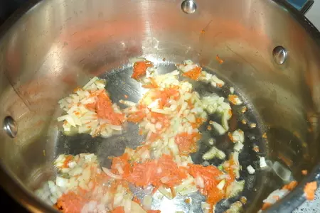 Необычная каша с грибами и овощами: шаг 2