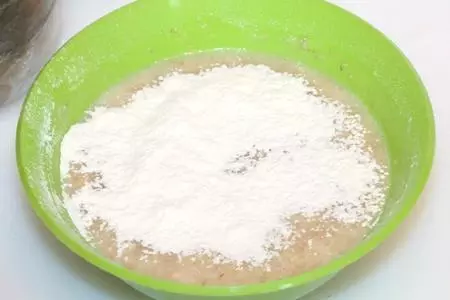Овсяный кекс с сюрпризом: шаг 4