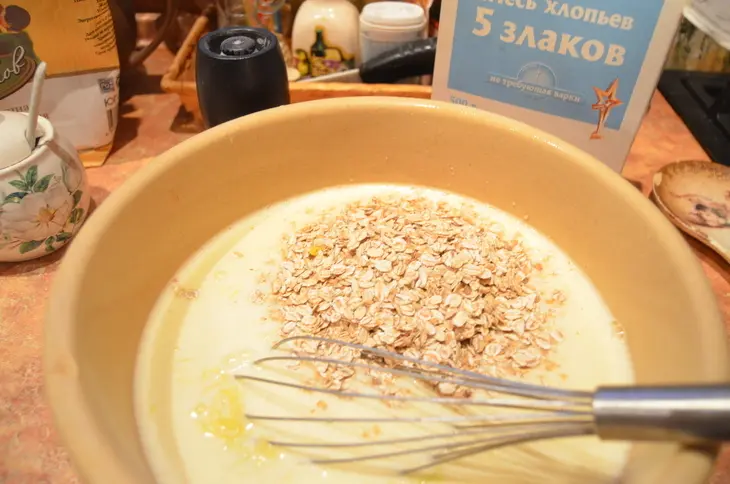 Мультизлаковые блины с тыквой: шаг 3