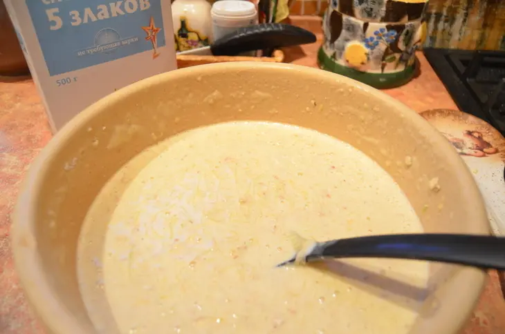 Мультизлаковые блины с тыквой: шаг 4