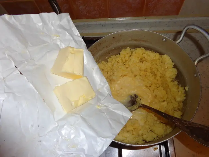 Царскй пшенник "сгущенкин": шаг 3