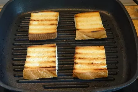 Закусочные бутерброды с баклажаном и мандариновой ноткой: шаг 2