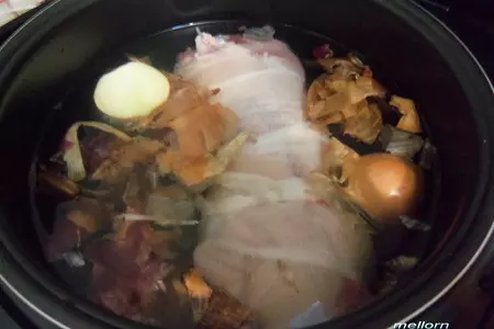 Рулет из свиной рульки в мультиварке: шаг 3