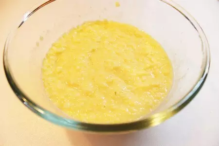 Пшеные мини тортики с грибами: шаг 5