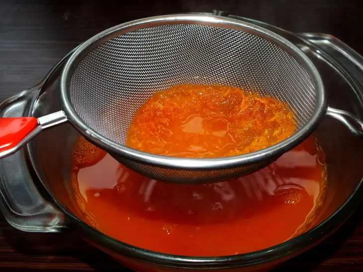 Морковное желе: шаг 9