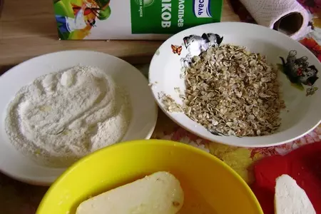 Жареный сыр в хрустящей панировке.: шаг 2