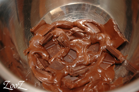 Кексики шоколадные с орехами: шаг 3