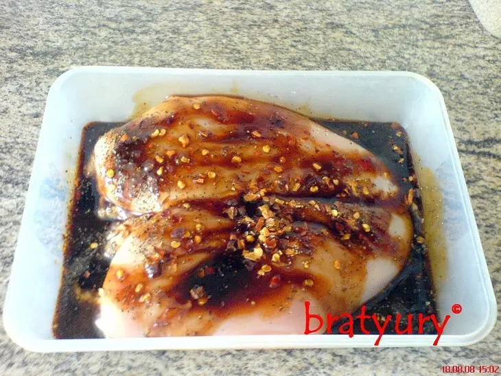 Грудка куриная жареная, внешне похожая на бабочку: шаг 3