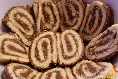 Торт без выпечки "roládový": шаг 4