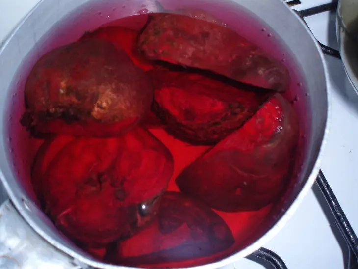 Винегрет (вариат... с селедкой или мясом): шаг 2
