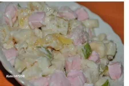 Салат фруктовый практически тропический: шаг 3