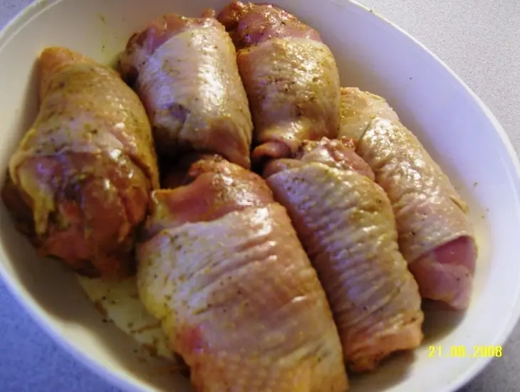 Куриные зразы с кокосом и бананом: шаг 4